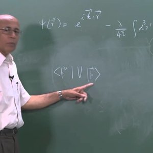 Mathematical Physics by Prof. V. Balakrishnan (NPTEL):- Lecture 31: Green function for (Δ2 + k2); nonrelativistic scattering (Part III)