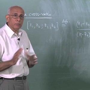 Mathematical Physics by Prof. V. Balakrishnan (NPTEL):- Lecture 11: Möbius transformations (Part I)