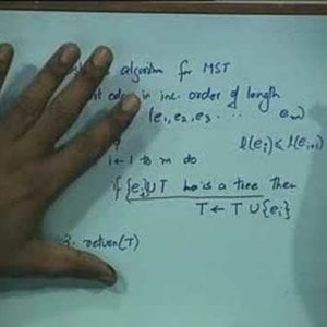 Lecture - 31 Minimum Spanning Trees - Data Structures and Algorithms by Dr. Naveen Garg (NPTEL)