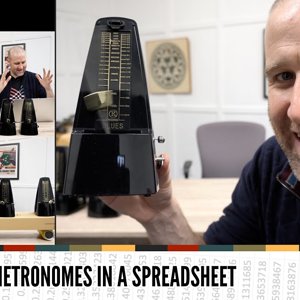 Synchronising Metronomes in a Spreadsheet