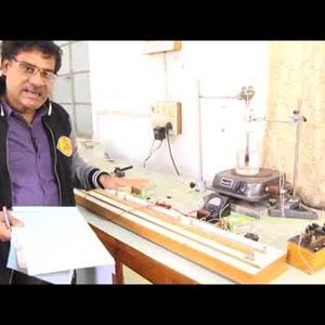 Experimental Physics I (NPTEL):- Lecture 46: Experiment on Platinum Resistance thermometer