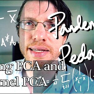 Lecture 5a - Pandemic Pedantics - Derivation of PCA and Kernel PCA