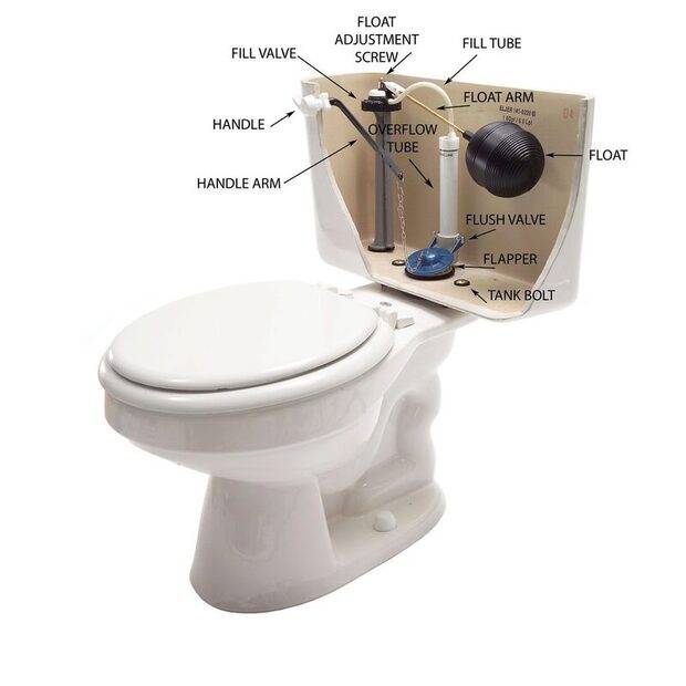 How to flush a toilet without the handle?