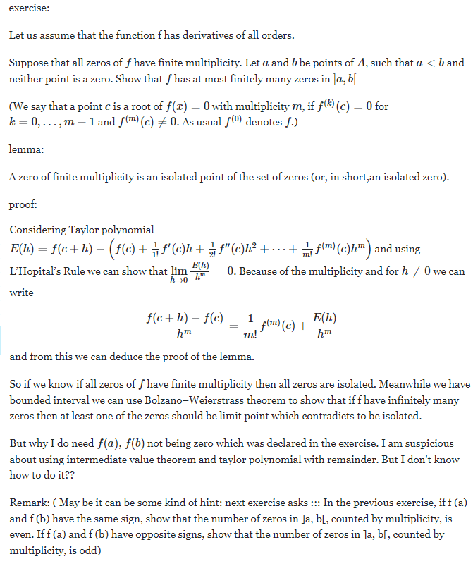 multiplicity-and-set-of-zeros