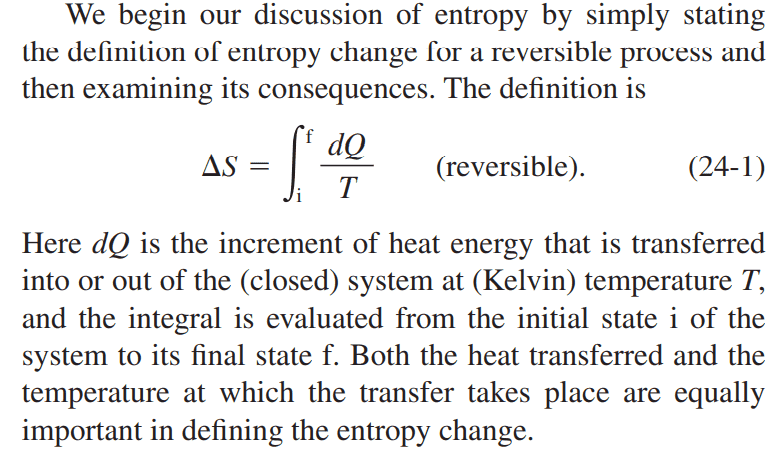 Why does the entropy of a closed system remain constant in a