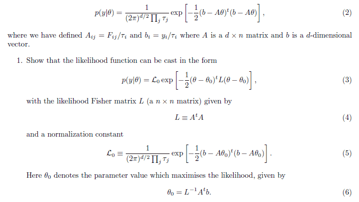 Rearranging a formula (Multivariate Gaussian function)