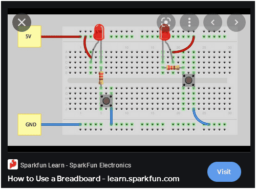 Need pointers on how to convert schematic to breadboard