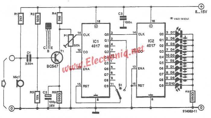 Led Color Organ Schematic 5562