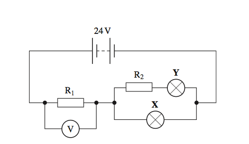 Electric circuit explanation question involving voltage changes