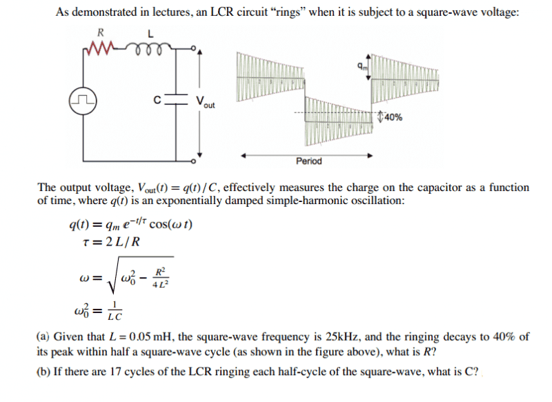 What Mistakes Are Made in Solving Damped Oscillator LCR Circuit Problems?