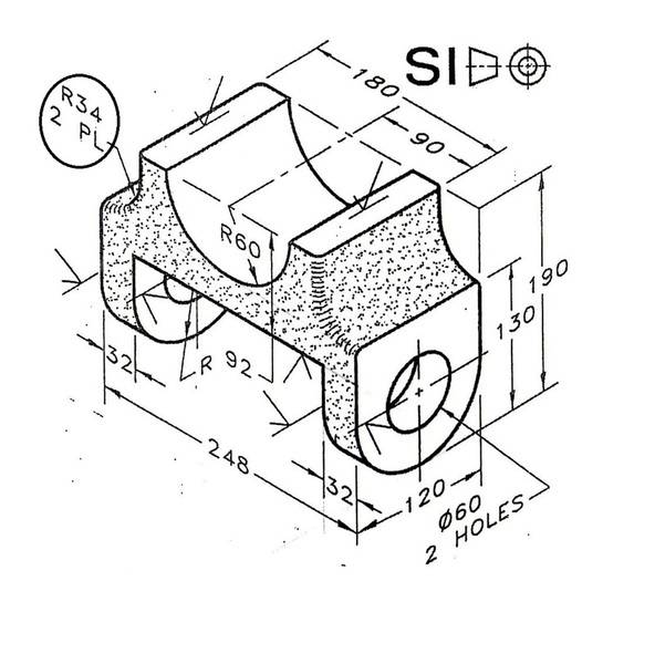 Help reading isometric drawing