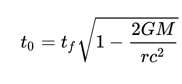 Time Dilation In A Galaxy Calculating Mass Effects 1770