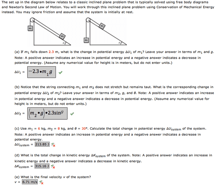 Solved I don't know how to solve this physics question A