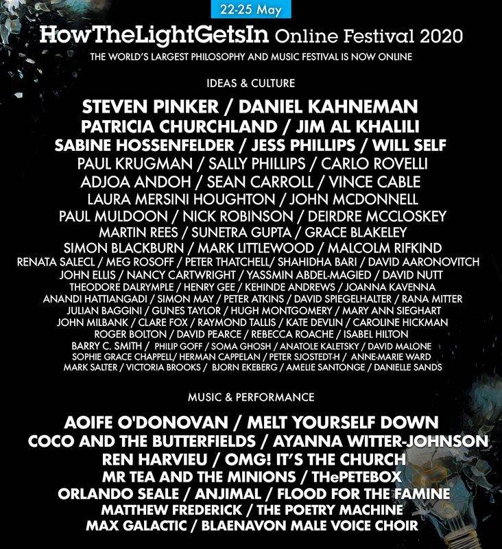 "How the light gets in" online festival