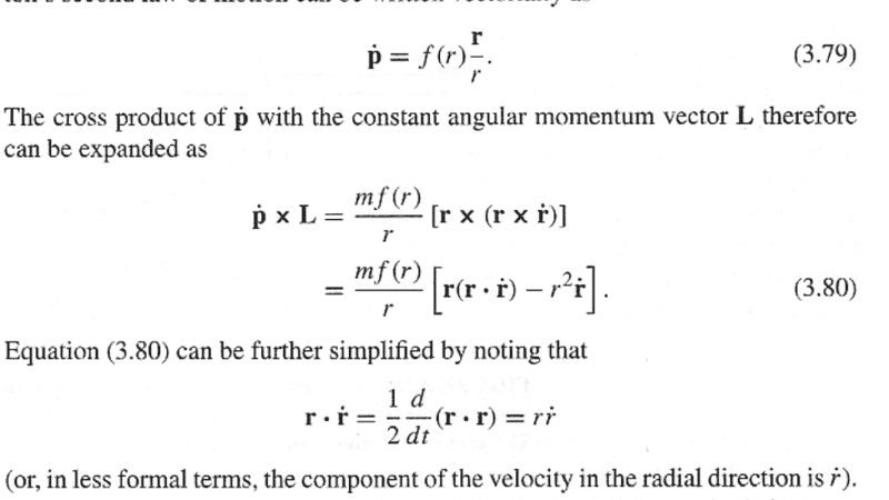 Relation between position vector and velocity vector | Physics Forums