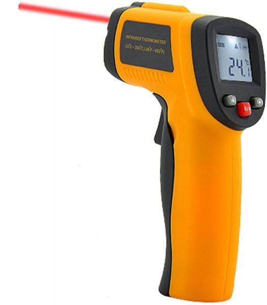 Digital IR Infrared Thermometer Temperature Gun Thermal Heat