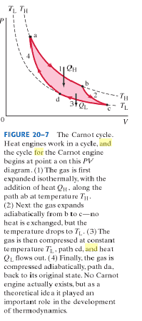 Volumes at C and D in a Carnot cycle | Physics Forums