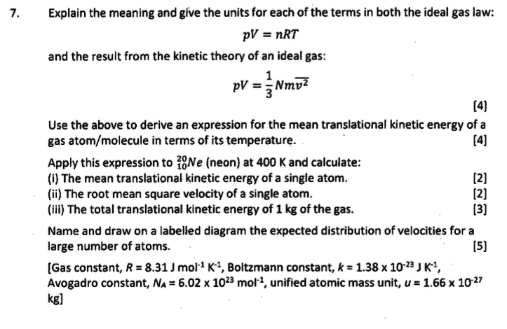 translational kinetic energy