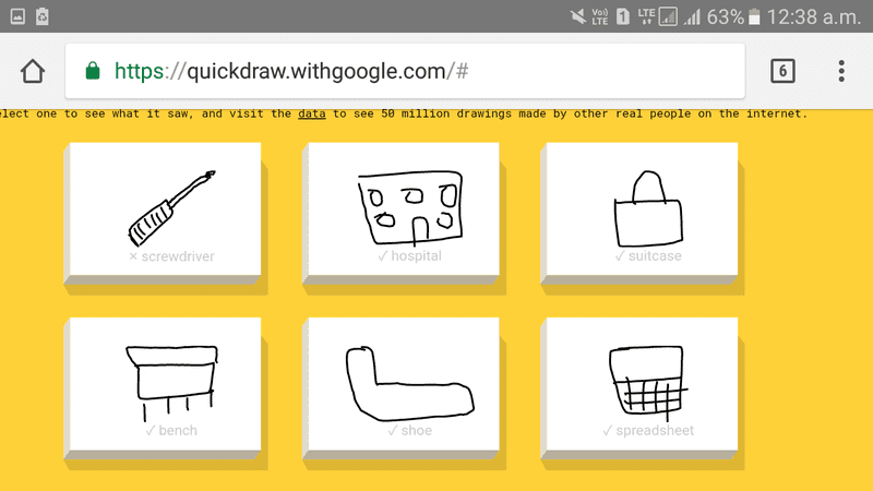Google's Quick Draw game - Port Saiid