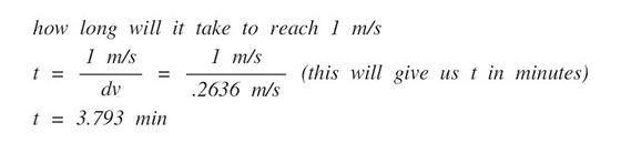 How To Calculate Time With Delta-v And Velocity?