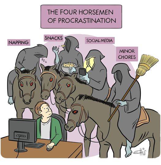 The Four Horsemen of Procrastination.jpg