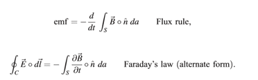 What is the electric field in a circular region using Faraday's law?