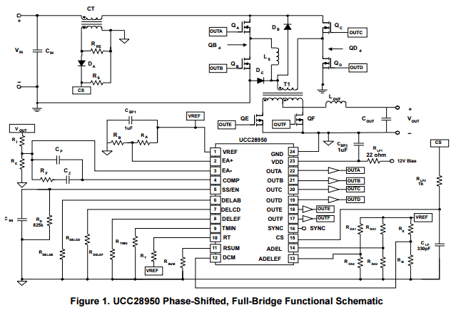 Shim Inductor in Phase Shifted Full Bridge topology