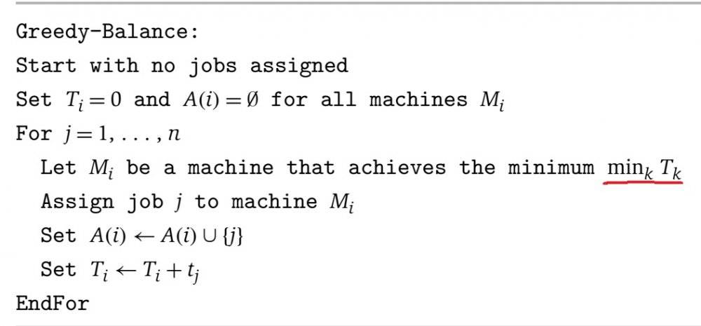 what is min_k T_k in Greedy Balance alg.jpg