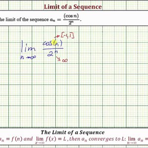 Ex: Limit of a Sequence (cos(n)/2^n) - YouTube