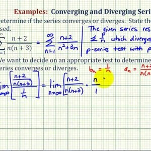 Infinite Series:  The Limit Comparison Test (Divergent)