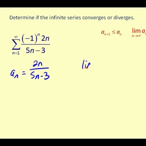 The Alternating Series Test