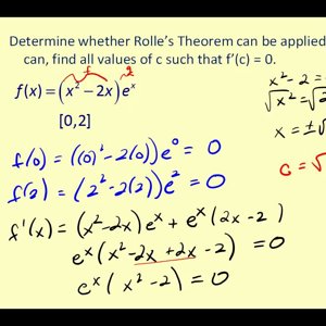 Rolle’s Theorem