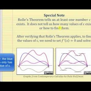 Proof of Rolle's Theorem