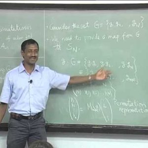 Classical Field Theory by Prof. Suresh Govindarajan (NPTEL):- Lecture 7: Finite Groups - II