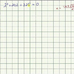 Ex: Find the Eigenvalues of a 2x2 Matrix (Complex)