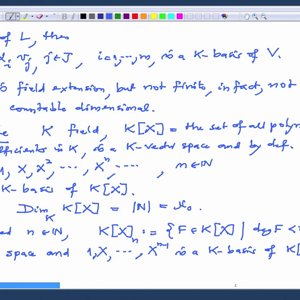 Linear Algebra by Prof. Dilip Patil (NPTEL):- Lecture 17: Examples of finite dimensional vector spaces