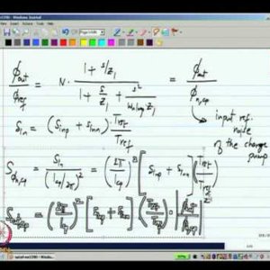 Analog IC Design by Dr. Nagendra Krishnapura (NPTEL):- Type II PLL-extra poles; Random noise in a PLL