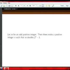 Combinatorics by Dr. L. S. Chandran (NPTEL):- Lecture 02: Pigeon hole principle - (Part 2)