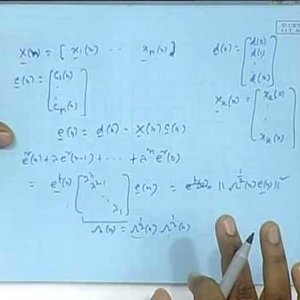 Adaptive Signal Processing by Prof. Mrityunjoy Chakraborty (NPTEL):- Lecture - 35 Givens Rotation