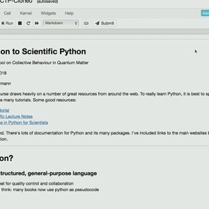 Python-based scientific computing I