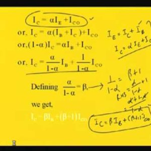 Module - 2 Lecture - 1 Transistor Operation-Part-1 (NPTEL)