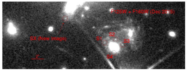 exposures of SN Refsdal